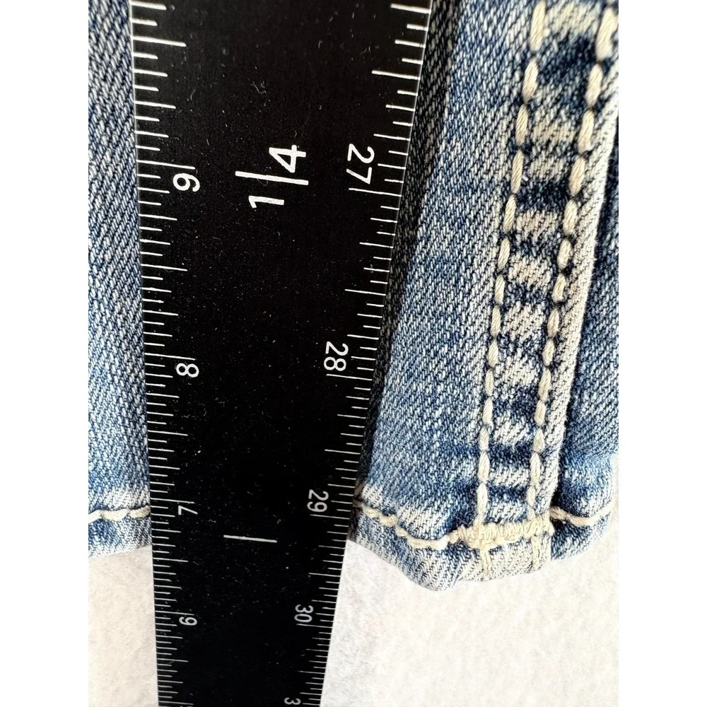 Buckle BKE Jake Straight Jeans Mens 30 Blue Denim Cotton Regular Fit Casual Wear